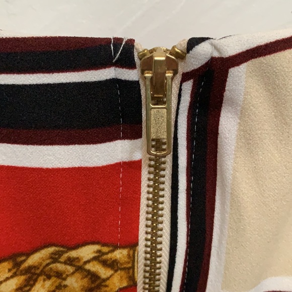 Versace Look Sleeveless Dress - Picture 3 of 9